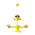 Cat Spring Interactive Chasing Feather Toys